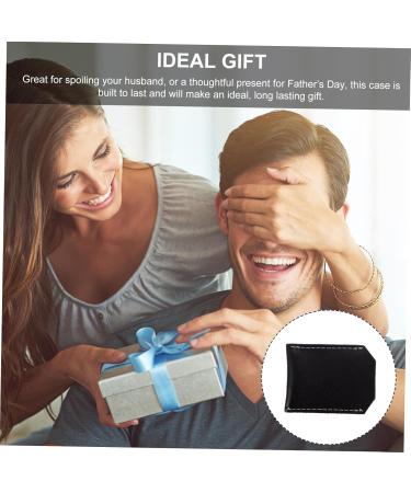 Frcolor Razor Case - Leather Sheath for Safety Razors | Durable PU Protection Cover | 6x4cm Accessories for Barbers & Shaving - Buy Online on GoSupps.com