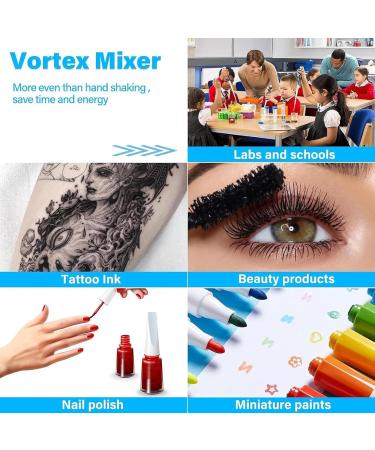 Mini M langeur Vortex M langeur d'encre Magn tique avec 8 Coupelles De Couleur Et 90 Tiges Magn tiques Adapt Diverses Pr cipitations M langes Mat riaux De Couleur Visqueux Etc. - Buy Online on GoSupps.com