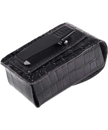 Buy VERAWE Foldable Faux Leather Glasses Buckle in Black | Stylish & Compact Accessories for All | International Shipping Available - Buy Online on GoSupps.com