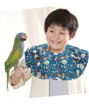 Besportble Parrot Stand Scarf - Shoulder Cloak & Training Mat for Birds | Scratch-Resistant Fabric - Buy Online on GoSupps.com