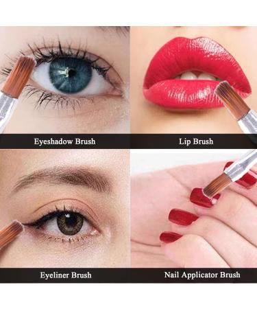 Disposable Makeup Lip Brushes - 100pcs Set | Mini Lip Applicator & Eyeshadow Wands | Portable Lip Gloss Brush for Flawless Application | No Shedding - Buy Online on GoSupps.com