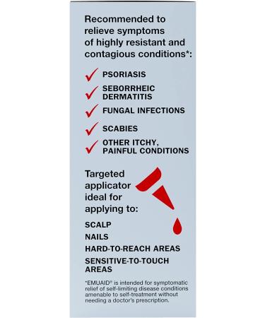 EMUAIDMAX Concentrate 1oz: First Aid Serum for Psoriasis, Eczema, Nail Fungus & More - Buy Online on GoSupps.com