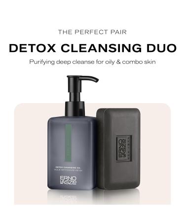 Erno Laszlo Detox Cleansing Oil Lightweight Facial Cleanser Helps Dissolve Makeup and Impurities with Charcoal and Shea Butter Deep Cleansing Oil 6.4 Fl Oz - Buy Online on GoSupps.com