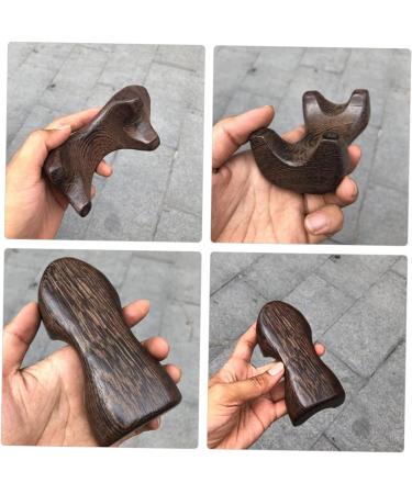 Frcolor 5-in-1 Scratch Board Neck Massage Device | Portable Wooden Facial & Body Shaping Tools for Home Use - Buy Online on GoSupps.com