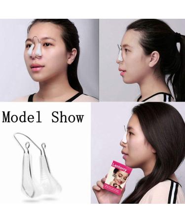 Lenlorry Nose Shaper Clip - Unisex Soft Silicone Rhinoplasty Tool & Hair Trimmer | Ultra Durable Stainless Steel Slimming Device - Buy Online on GoSupps.com