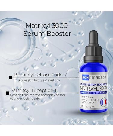 Skin Perfection Matrixyl 3000 Anti-Aging Peptide Serum Booster - Look Years Younger - Buy Online on GoSupps.com
