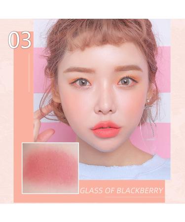 3-in-1 Matte Face Blush Makeup Powder Set for Long-Lasting, Sweat-Resistant Glow - #01 Natural Cheek Blush Duo - Buy Online on GoSupps.com