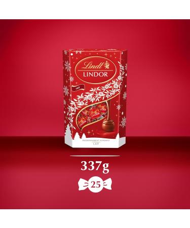 Lindt - Lindor Cornet - Milk Chocolates - Fondant & Delicate - 330g - Buy Online on GoSupps.com