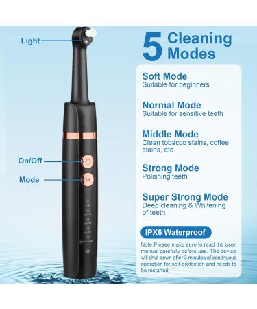 EMOCCI PRO Teeth Whitening Kit Teeth Remover Teeth Cleaning Kit Tartar Stain Remover Teeth Polishing after cleaning teeth to reduce plaque deposits - Buy Online on GoSupps.com