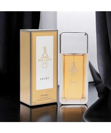 King&1 Billion Lucky Men Cologne Set Eau De Parfum Spray For Men Fruity Notes Enriched By A Strong Woody Based Fragance Ideal for Day Wear - 3.4 Fl Oz - Buy Online on GoSupps.com