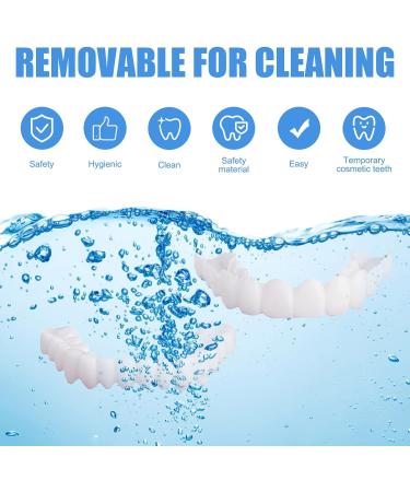 Buy 2 Pairs Instant Veneer Prostheses - Comfortable & Natural Fake Teeth for Men & Women | Artificial Teeth Solutions - Buy Online on GoSupps.com