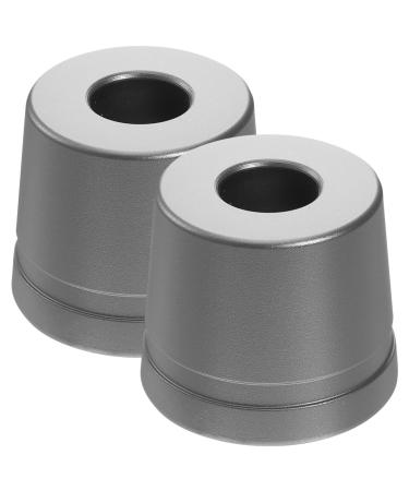 Kichvoe 2 pieces of shaving stands made of aluminum alloy safety rasier base desk pencil holder for kitchen bathroom worktops and gift