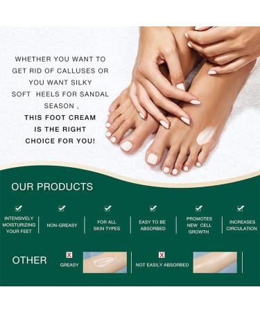 Urea Foot Cream Urea Cream for Feet Urea Foot Cream 40% Foot Cream for Cracked Heels and Dry Skin Deep Moisturizing Callus Remover Nourishes Soften For Feet Knees Hand - Buy Online on GoSupps.com