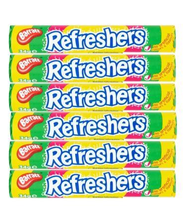 Sweet Bundle With Barratt Refreshers Rolls 34g (6 Pack) - Buy Online on GoSupps.com