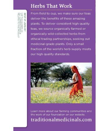 Organic Smooth Move Peppermint Laxative Tea - Caffeine Free, 16 Wrapped Bags - Buy Online on GoSupps.com