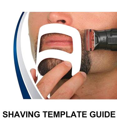 Goatee Shaving Template - Precision Beard Shaping Tool for Perfect Trimming & Grooming | International Shipping Available - Buy Online on GoSupps.com