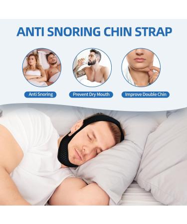 Adjustable CPAP Chin Strap for Snoring Relief | Breathable Anti-Snoring Solution for Men & Women - Buy Online on GoSupps.com