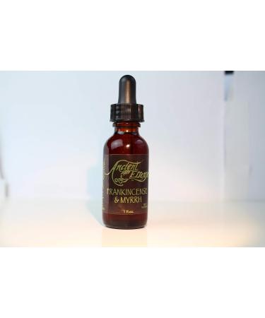 Ancient Essence Frankincense & Myrrh Essential Oil Dropper - Aromatherapy for Body Aches Stress Relief & Skin Care (1 Fl OZ - Buy Online on GoSupps.com
