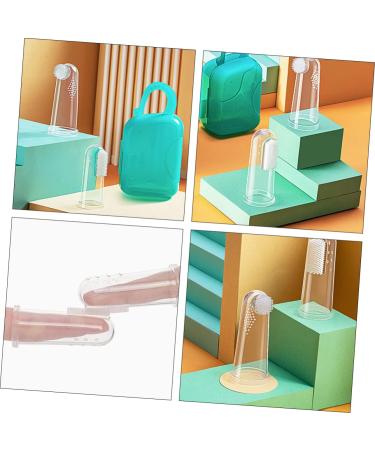 Hoement Finger Toothbrush Set for Children & Pets - Ideal Finger Toothbrushes for Babies & Toddlers - Buy Online on GoSupps.com