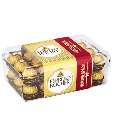 ROCHER Ferrero rocher chocolate with hazelnuts - Box of 30, 375g
