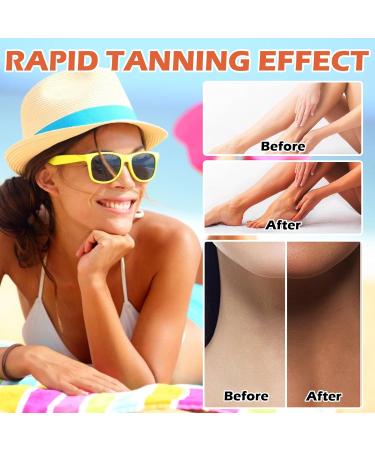 Tanning Gel - Soft & Dark Brown Tanning Accelerator for All Skin Types - 100g - Buy Online on GoSupps.com