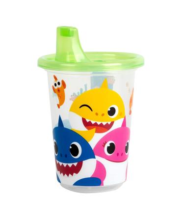 Pinkfong Baby Shark Sippy Cups - Reusable 10oz Toddler Cups - 10 Count Pack with Travel Caps - Buy Online on GoSupps.com