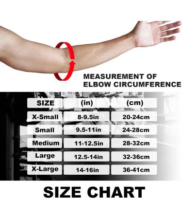 2 Pack Elbow Brace for Tendonitis, Tennis Elbow, Arthritis - Compression Arm Sleeve for Men & Women - Pain Relief & Recovery - Medium Size (11-12.5in) - Buy Online on GoSupps.com