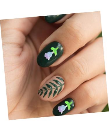 MERRYHAPY Femdophilous flowers luminous manicure Accessories the flowers Bralletesfor Women 0.5x1x0.3cm As Shown - Buy Online on GoSupps.com
