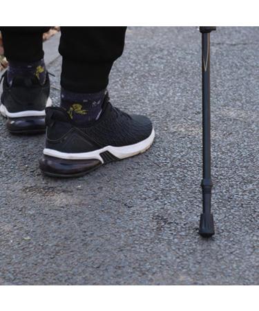 Walking Stick Rubber Tip Replacement - Rubber Walking Cane Tips Rubber Leg Tips Cane Accessories for Seniors Walker Leg Caps Rubber Feet No-Slip Grip Extra Stability Pochy - Buy Online on GoSupps.com