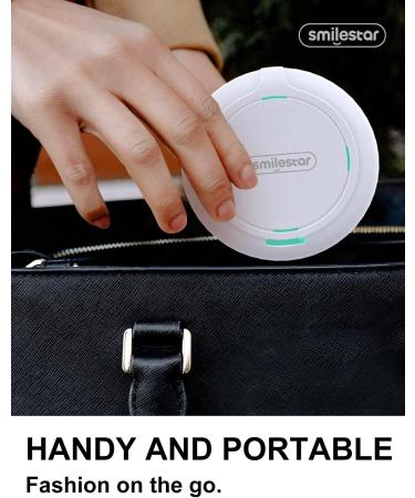 Slim Aligner Case with Mirror - Compatible with Invisalign & Mouth Guard - Cute White Retainer Case with Vent Holes - Buy Online on GoSupps.com