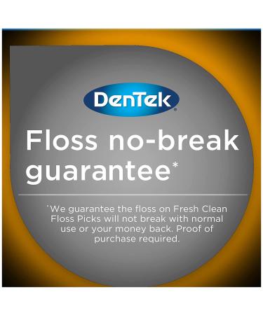 DenTek Complete Clean Floss Picks - 225 Count - Pack of 3 | Dental Floss for Effective Plaque Removal - Buy Online on GoSupps.com