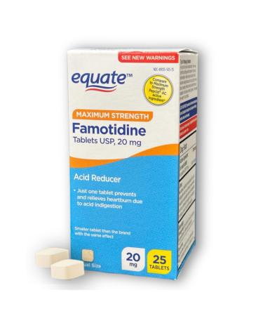 FUSION SHOP STORE Smart choices meaningful life! Famotidine 20mg Tablets- Maximum Strength 25ct (Pack of 1)