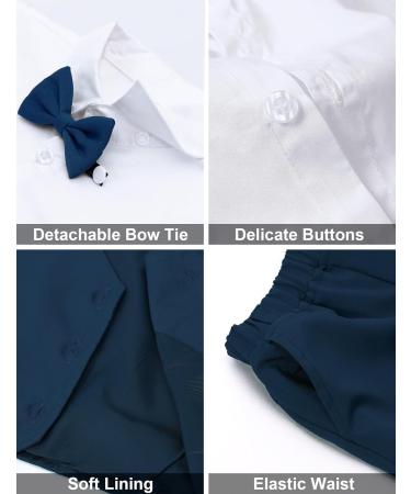 Mint Green Baby Boys Gentleman Suit Set | Navy Blue | 12-18 Months - Buy Online on GoSupps.com