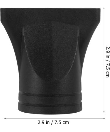 2pcs Non-General Type Salon Hair Dryer Nozzle Replacement Plastic Narrow Concentrator Hair Dryer Wide Nozzle Replacement for Diameter 4.5cm Blow Dryer Attachment Nozzle - Buy Online on GoSupps.com