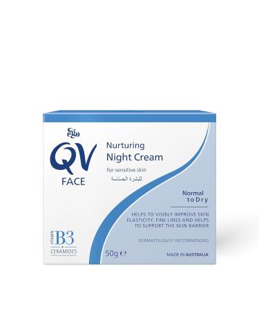 Ego Qv Face Nurturing Night Cream 50G | Hydrating Skin Care for All Skin Types | International Shipping Available - Buy Online on GoSupps.com