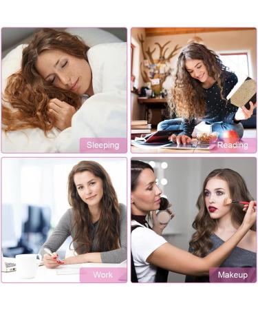 AOOWU 30 Pcs Flexi Rods for Hair Heatless Hair Rollers Bendy Foam Curler Rollers for Short Medium Long Hair Twist-flex Rods Set Heatless Hair Rollers for Sleeping Hairstyle DIY Home Hair Salon 30 pcs - Pink - Buy Online on GoSupps.com