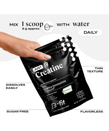 B-FIT Whey Protein Zero 600g Chocolate Puffs + Creatine Monohydrate Creapure 450g | High Purity Fast Absorption Sugar-Free | 90 Servings Creatine + 17 Servings Whey | Muscle Gain & Recovery Bundle - Buy Online on GoSupps.com