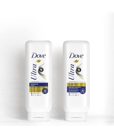 Dove Ultra Intensive Repair Shampoo & Conditioner Combo Pack - 20 fl oz (Pack of 2) - Buy Online on GoSupps.com
