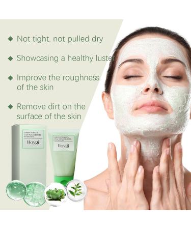 Green Tomato Clay Mask - Green Tomato Face Cleanser - Clean and Clear Cleanser - Face Wash for Dry Skin & Acne Prone Skin - Deep Pore Cleansing Hydrating & Moisturizing - Buy Online on GoSupps.com