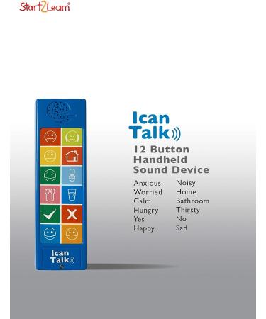 iCan Talk: Handheld Communication Device for Kids with Special Needs - Speech and Sound Device for Non-Verbal and Speech Delay Children - Buy Online on GoSupps.com