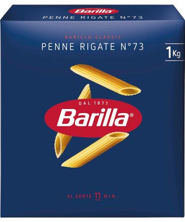  Barilla Barilla Pasta Classic Penne Rigate No. 73 made from high-quality durum wheat always al dente 1kg - Buy Online on GoSupps.com