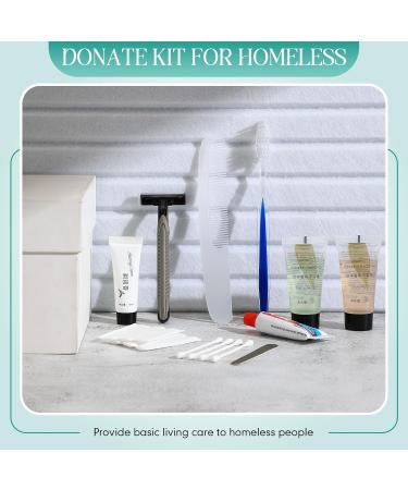 Domensi 30 Kits Toiletries for Homeless - Bulk Care Package Gifts for Men & Women | Travel Essentials & Charity Supplies - Buy Online on GoSupps.com