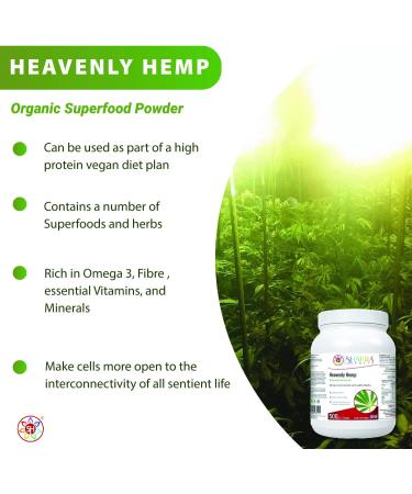 Shakra Health Heavenly Hemp Seed Plant Protein Powder - High Fiber & Superfoods for Colon and Blood Health - Buy Online on GoSupps.com