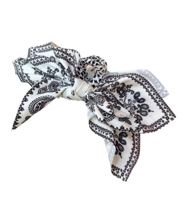 Cashew Flower Heart Barrette Elegant Fabric Hair Claw Colorful Hair Clip Stylish Hat For Wedding Party