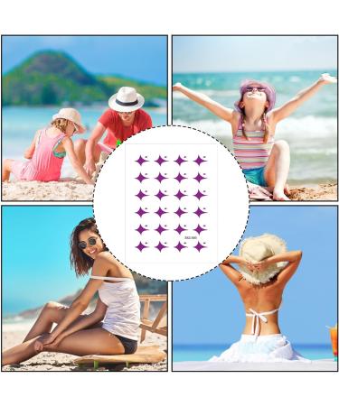Neamou Sun Patch | Waterproof UV Detection Stickers | Sunblock Face Stick Sunblock Patches Clear Sunscreen Stick for Face Know When to Re-Apply BSZ-005 - Buy Online on GoSupps.com