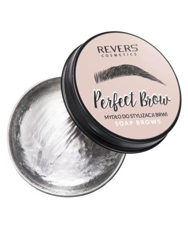 Revers Cosmetics LAPEL COSMETICS Perfect Brow Eyebrow Soap fixes shapes lifts and shapes volume lamination effect leaves no residue longlasting formula perfumed transparent 20 g