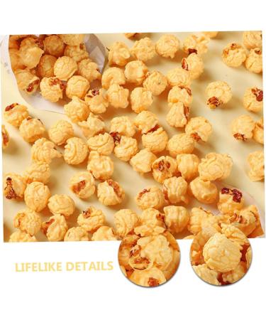 KICHOUSE 10pcs Corn Kernel Model Home Decor Restaurant Display Prop Diy Popcorn Accessory Simulation Popcorn Models Imitation Popcorn Decoration Popcorn Prop Phone Case Child Earrings Pvc - Buy Online on GoSupps.com