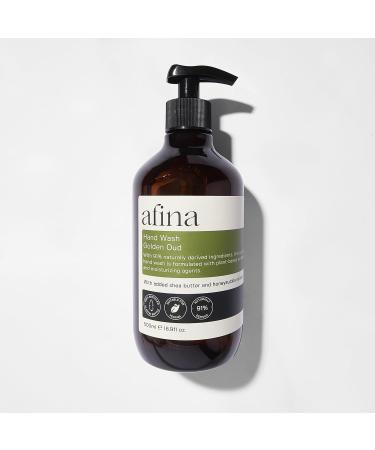 Afina Golden Oud Luxury Hand Wash - Sensual Blend of Spicy, Creamy Floral Notes Backed With Warm Ambery & Woody Undertones - 500mlx2 - Buy Online on GoSupps.com
