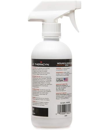 Theracyn Wound & Skin Care | 16 oz Cleanser & Dressing | Fast Healing Formula - Buy Online on GoSupps.com