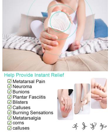 GRODE Metatarsal Pads & Toe Separators for Bunion & Hammer Toe Correction - Soft, Breathable & Effective Toe Spacers - 3 Pairs - Buy Online on GoSupps.com